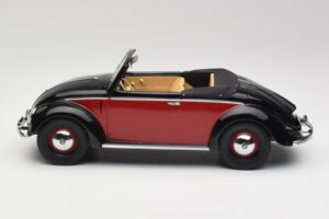 Volkswagen Beetle Hebmuller Convertible Black & Red Minichamps 1:18 107054230 Resin — photo 3 of 6