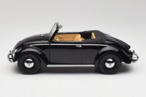 Volkswagen Beetle Type 1 Hebmuller Convertible Black Minichamps 1:18 107054232 Diecast — photo 3 of 6