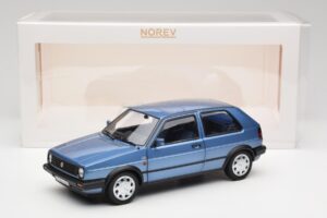 Volkswagen Golf Mk2 10 Million Star Blue Metallic Norev 1:18 188562 Diecast — photo 8 of 8