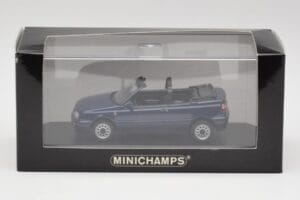 Volkswagen Golf Mk3 Cabriolet Maritime Blue Minichamps 1:43 400055530 Diecast — photo 4 of 4