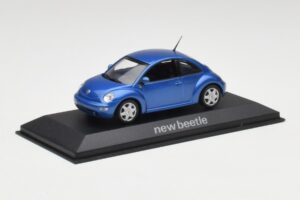 Volkswagen New Beetle Satellite Blue Minichamps 1:43 430058004 Diecast — photo 2 of 4