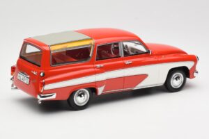 Wartburg 311 Camping Deluxe Red White BoS Models 1:18 BOS037 Resin — photo 2 of 6
