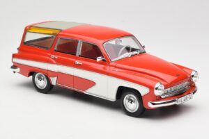 Wartburg 311 Camping Deluxe Red White BoS Models 1:18 BOS037 Resin — photo 4 of 6