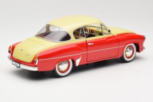 Wartburg 311 Coupe Red & Beige Revell 1:18 8418 Diecast — photo 3 of 8