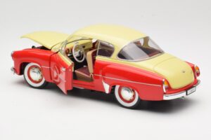 Wartburg 311 Coupe Red & Beige Revell 1:18 8418 Diecast — photo 5 of 8