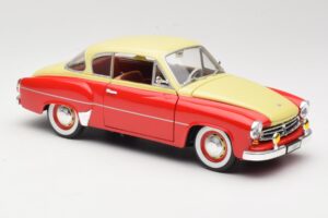 Wartburg 311 Coupe Red & Beige Revell 1:18 8418 Diecast — photo 6 of 8