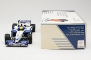 Williams FW23 BMW #5 R. Schumacher Practice San Marino GP 2001 Minichamps 1:18 80430146710 Diecast — photo 6 of 6