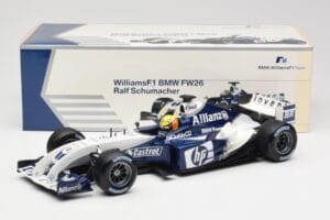 Williams FW26 BMW #4 R. Schumacher F1 2004 Minichamps 1:18 80430309495 Diecast — photo 6 of 6