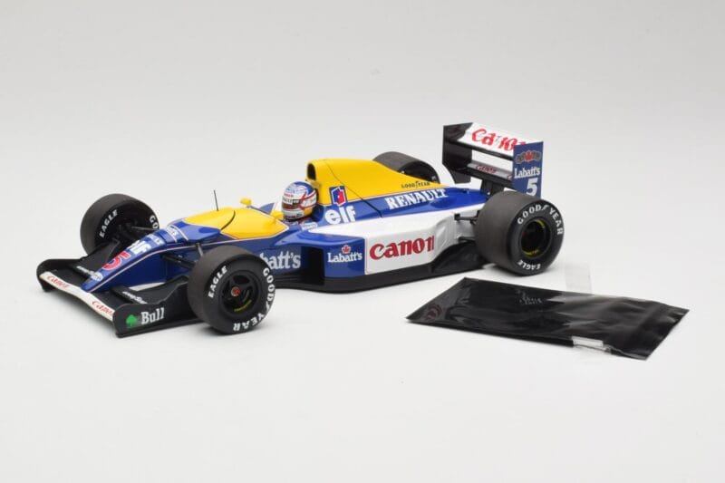 Williams Renault FW14B #5 N. Mansell F1 World Champion 1992 Minichamps 1:18 110920005 Diecast