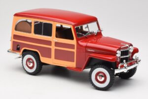 Willys Jeep Station Wagon Red Road Signature 1:18 92858 Diecast — photo 6 of 8