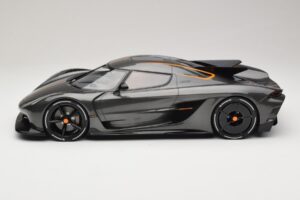 Koenigsegg Jesko Absolut 0-400-0 km/h Record Graphite Grey GT Spirit 1:12 GT575 Resin — photo 3 of 6