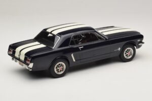 Ford Mustang Nightmist Blue Norev 1:18 182805 Diecast — photo 2 of 6