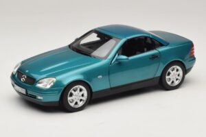 Mercedes SLK R170 Vivianite Green Norev 1:18 183021 Diecast — photo 3 of 10