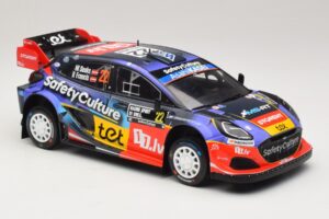 Ford Puma Rally1 #22 M. Sesks / R. Francis Rally Sweden 2025 IXO 1:18 18RMC240 Diecast — photo 4 of 6