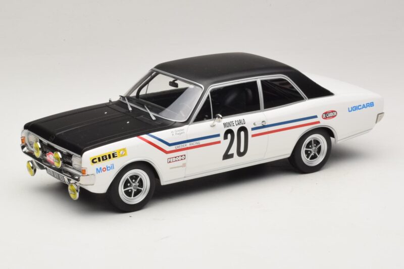 Opel Commodore A #20 H. Greder / P. Pagani Rally Monte Carlo 1971 MCG 1:18 MCG18561R Diecast