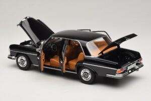 Mercedes 280 SE W108 Black Norev 1:18 183360 Diecast — photo 5 of 8