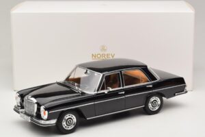 Mercedes 280 SE W108 Black Norev 1:18 183360 Diecast — photo 8 of 8