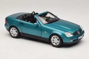 Mercedes SLK R170 Vivianite Green Norev 1:18 183021 Diecast — photo 8 of 10