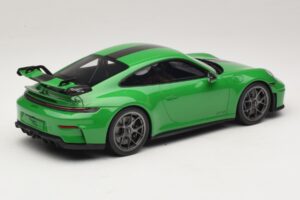 Porsche 911 992.2 GT3 Weissach Package Python Green GT Spirit 1:18 GT576 Resin — photo 2 of 6