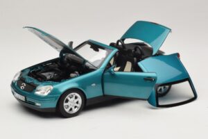 Mercedes SLK R170 Vivianite Green Norev 1:18 183021 Diecast — photo 2 of 10
