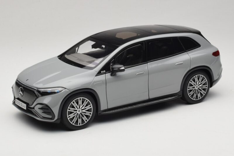 Mercedes EQS SUV X296 Manufaktur Alpine Grey NZG 1:18 B66960591 Diecast