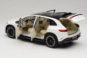 Mercedes EQS SUV X296 Manufaktur Diamond White NZG 1:18 B66960590 Diecast — photo 5 of 8
