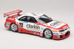 Nissan Skyline GT-R R33 LM GT1 #23 K. Hoshino / M. Hasemi / T. Suzuki Clarion Team NISMO 24 Hours of Le Mans 1996 Otto 1:18 O — photo 4 of 6