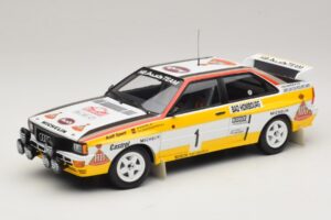 Audi Quattro #1 W. Rohrl / C. Geistdorfer Rally Monte Carlo Winner 1984 Minichamps 1:18 A5-5894 Diecast