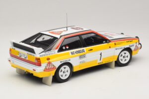Audi Quattro #1 W. Rohrl / C. Geistdorfer Rally Monte Carlo Winner 1984 Minichamps 1:18 A5-5894 Diecast — photo 2 of 6