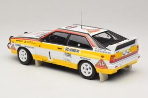 Audi Quattro #1 W. Rohrl / C. Geistdorfer Rally Monte Carlo Winner 1984 Minichamps 1:18 A5-5894 Diecast — photo 5 of 6