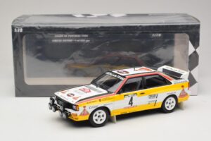 Audi Quattro A2 #4 W. Rohrl / C. Geistdorfer Rally Portugal 1984 Minichamps 1:18 153841104 Diecast — photo 6 of 6