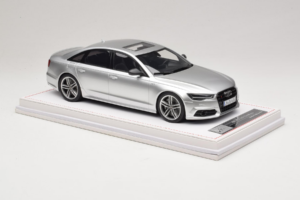 Audi S6 C7 Florett Silver Metallic IVY Merit 1:18 REMC038 Resin — photo 4 of 7