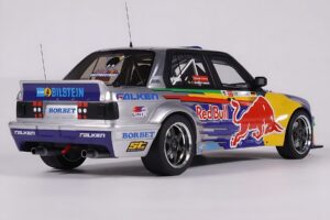BMW E30 V8 #229 E. Hountondji Red Bull Driftbrothers Drift 2023 Blue Otto 1:18 OT486 Resin — photo 2 of 5