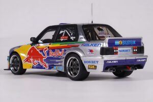 BMW E30 V8 #229 E. Hountondji Red Bull Driftbrothers Drift 2023 Blue Otto 1:18 OT486 Resin — photo 5 of 5