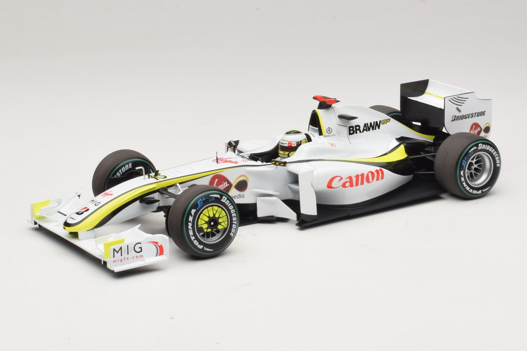 Minichamps Brawn GP BGP001 1:18 Button Singapore 2009
