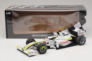Brawn GP BGP001 #22 J. Button Singapore GP 2009 Minichamps 1:18 180090222 Resin — photo 7 of 7