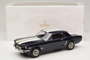 Ford Mustang Nightmist Blue Norev 1:18 182805 Diecast — photo 6 of 6