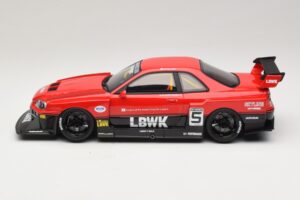 Nissan Skyline ER34 LB Super Silhouette Active Red GT Spirit 1:18 GT570 Resin — photo 3 of 6