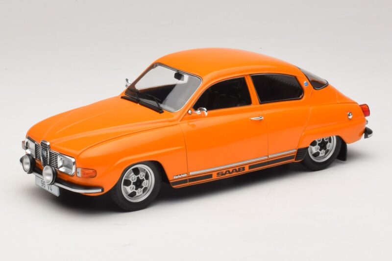 Saab 96 V4 Orange MCG 1:18 MCG18654 Diecast