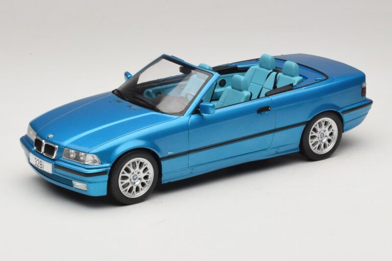 BMW 3 Series E36 Convertible Blue Metallic MCG 1:18 MCG18319 Diecast
