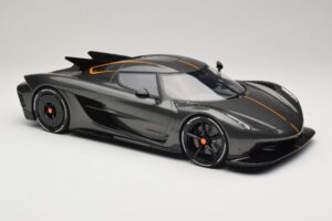 Koenigsegg Jesko Absolut 0-400-0 km/h Record Graphite Grey GT Spirit 1:12 GT575 Resin — photo 4 of 6