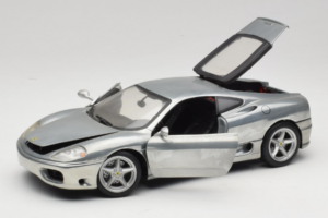 Ferrari 360 Modena Chrome Silver Hot Wheels 1:18 27774 Diecast — photo 2 of 8