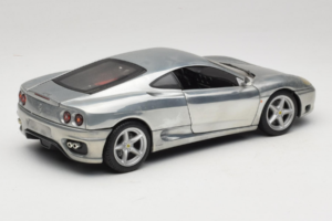 Ferrari 360 Modena Chrome Silver Hot Wheels 1:18 27774 Diecast — photo 3 of 8