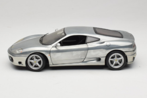 Ferrari 360 Modena Chrome Silver Hot Wheels 1:18 27774 Diecast — photo 4 of 8