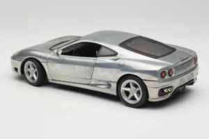 Ferrari 360 Modena Chrome Silver Hot Wheels 1:18 27774 Diecast — photo 7 of 8