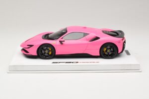 Ferrari SF90 Pack Fiorano Gloss Qatar Pink BBR 1:18 RACELINE137 Resin — photo 3 of 7