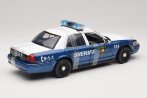 Ford Crown Victoria Police Interceptor The Walking Dead Greenlight 1:18 12957 Diecast — photo 2 of 6