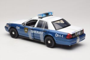 Ford Crown Victoria Police Interceptor The Walking Dead Greenlight 1:18 12957 Diecast — photo 5 of 6