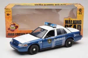 Ford Crown Victoria Police Interceptor The Walking Dead Greenlight 1:18 12957 Diecast — photo 6 of 6
