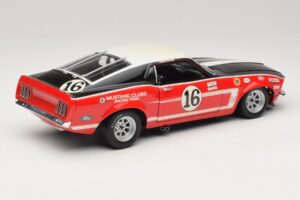 Ford Mustang Boss 302 #16 Bud Moore Engineering G. Follmer Trans-Am 1969 OEM 1:18 FORD006 Diecast — photo 3 of 8